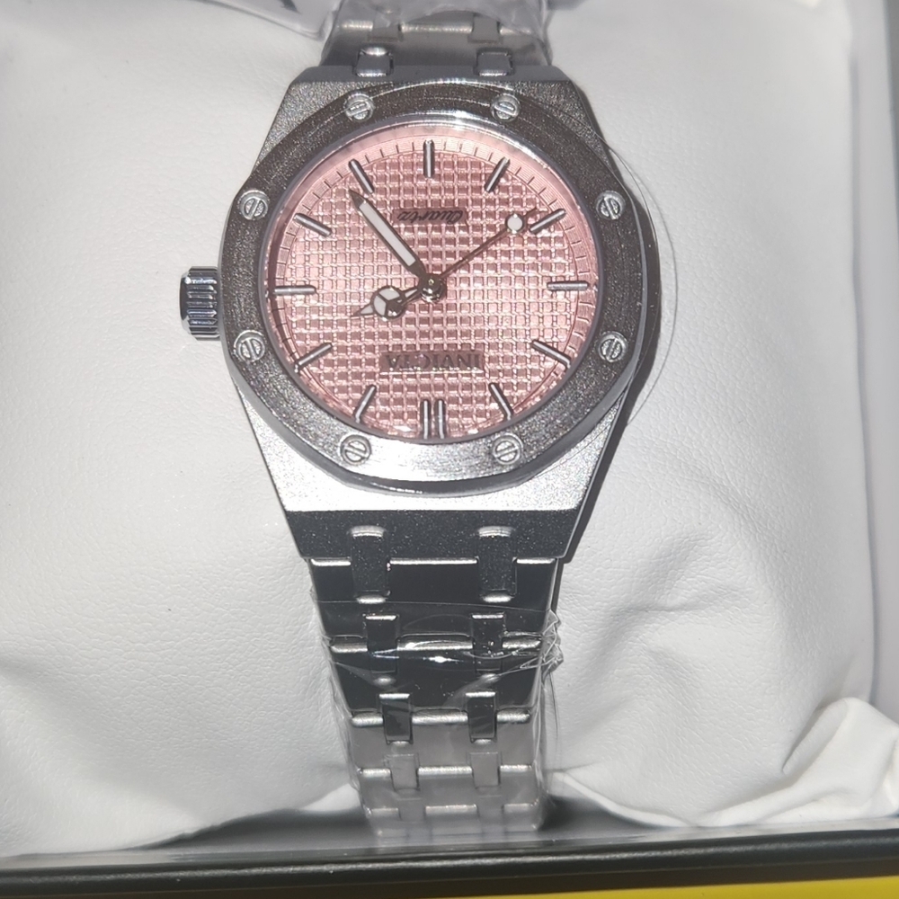 NIB Invicta Wildflower Gold Tone Pink Dial Watch - 69365 | MSRP $149
